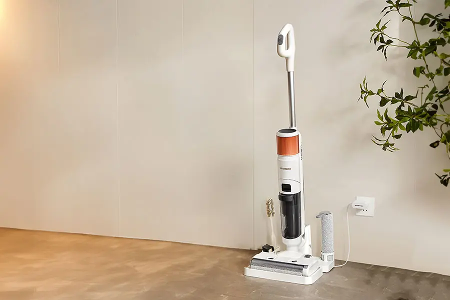 Baterai stick vacuum cleaner mampu bertahan hingga 50 menit dan dapat membersihkan seluruh ruangan yang ada.