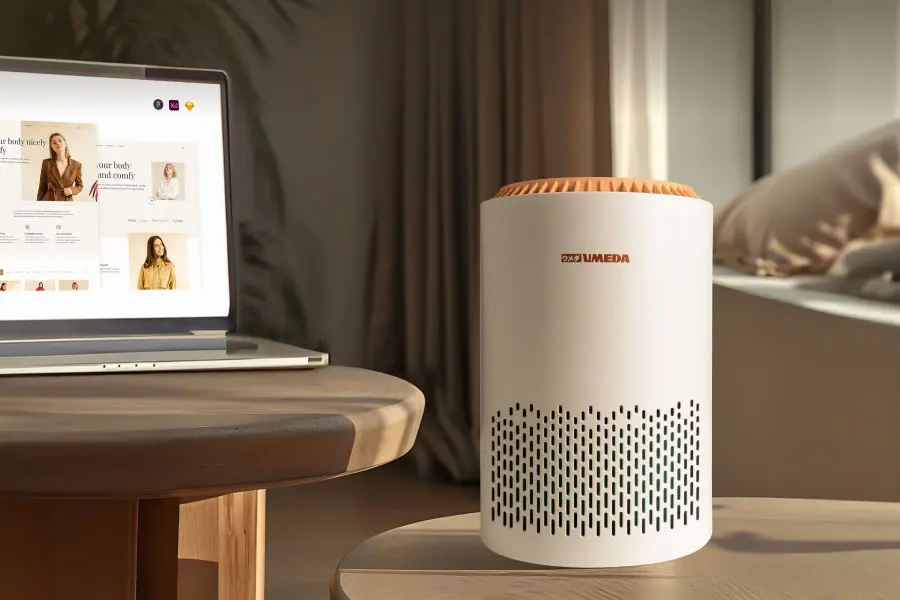 Desain estetik dikemas dalam ukuran yang minimalis memudahkan penggunaan di setiap ruangan.