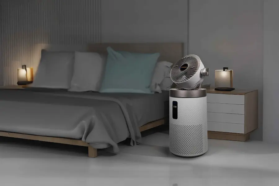 Membersihkan udara dari polutan sekaligus memberikan manfaat
aromaterapi yang menenangkan, rileks dan meningkatkan fokus.